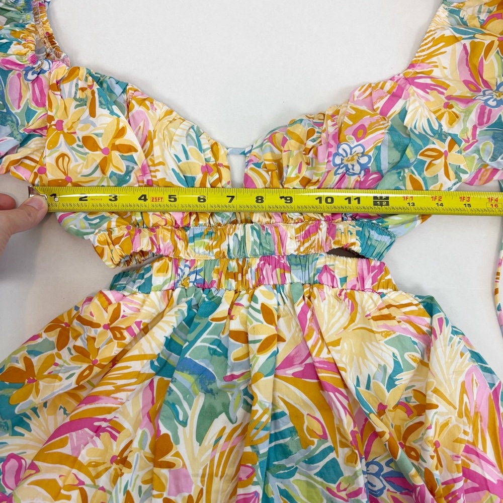 Hello Molly Candy at The Carnival Mini Dress in Multi Size S - Picture 14 of 15